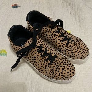 Qupid Leopard Sneakers
